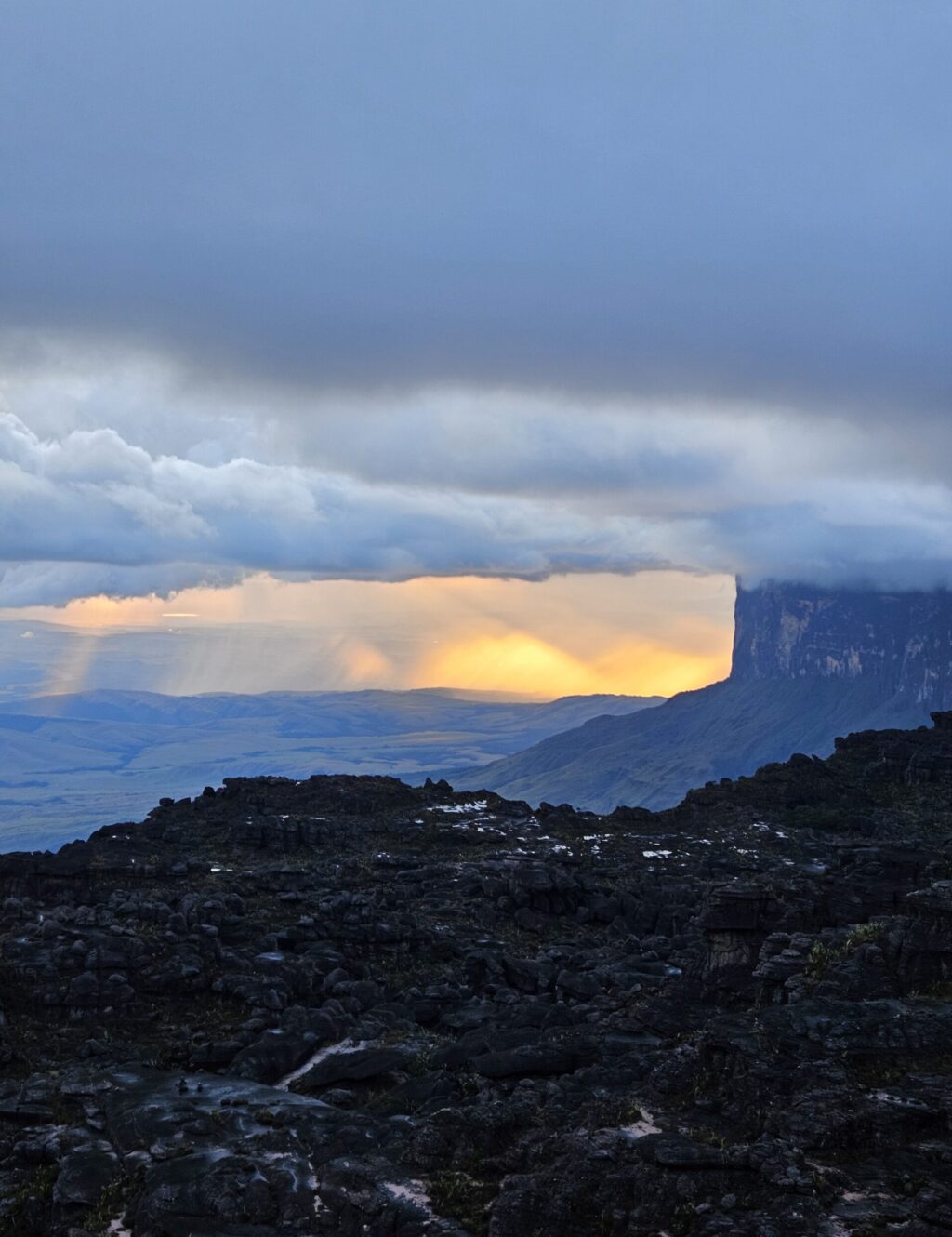 Atardecer desde Monte Roraima