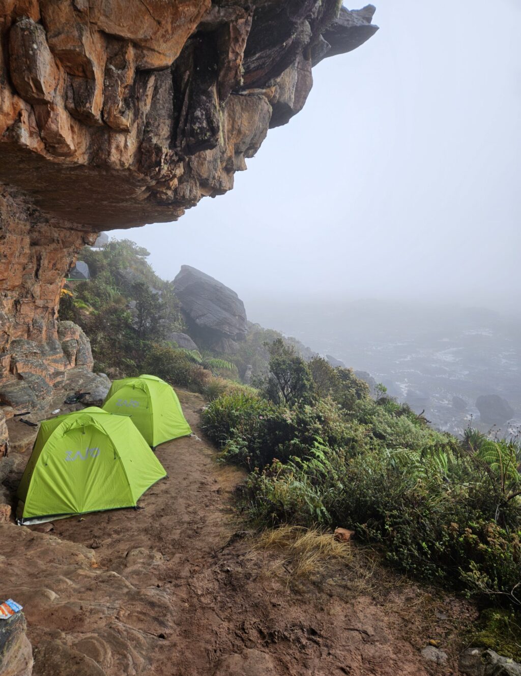 Campamento en Monte Roraima