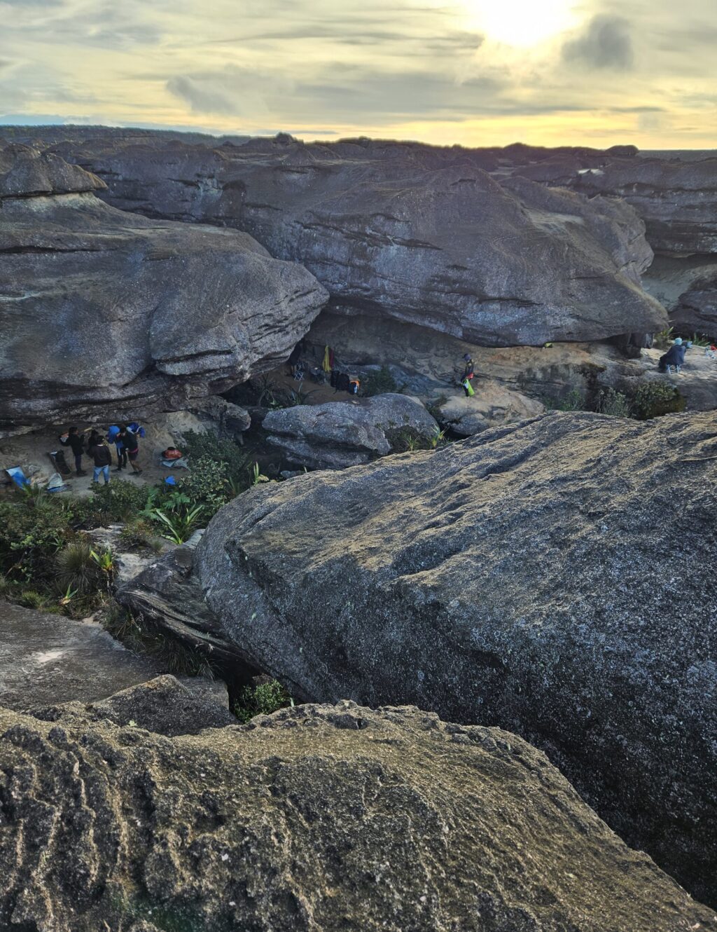 Formaciones en Monte Roraima